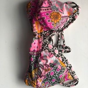 Target Pink Printed Bathing Suit